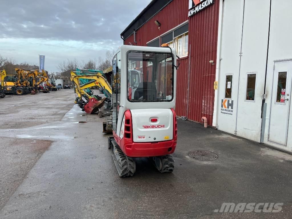Takeuchi TB 216 Minigravemaskiner