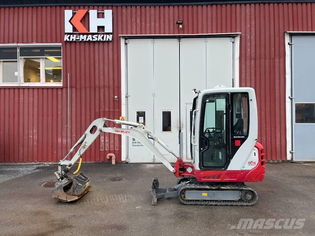 Takeuchi TB 216 Minigravemaskiner