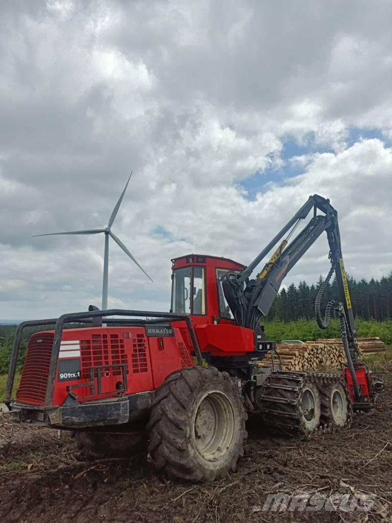Komatsu 901 TX.1 Skovningsmaskiner