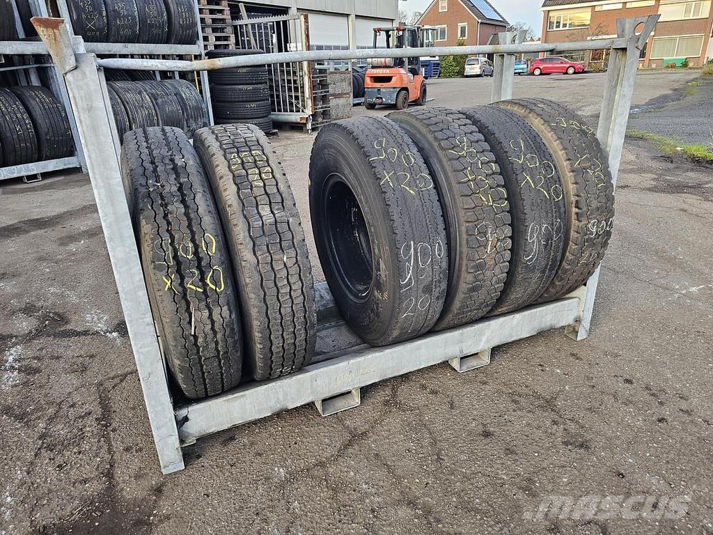  Several 1100 X 20 Chassis anhængere