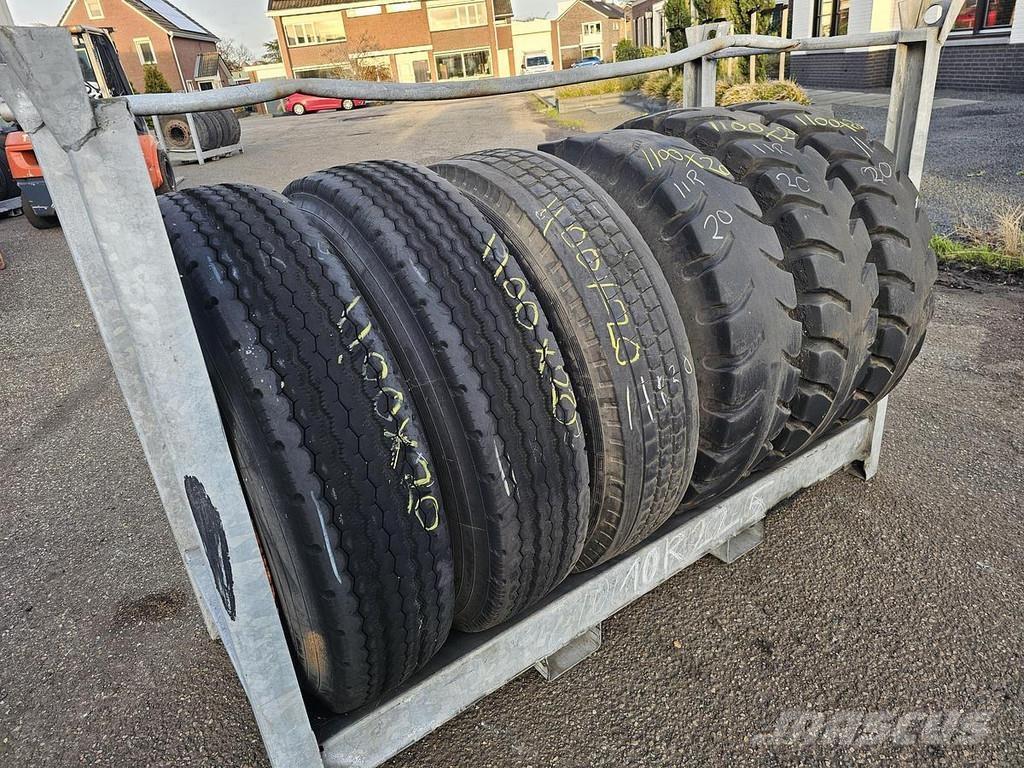  Several 1100 X 20 Chassis anhængere