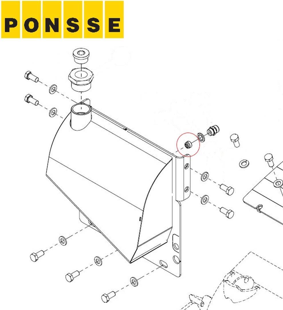 Ponsse 0055026 Skæreborde