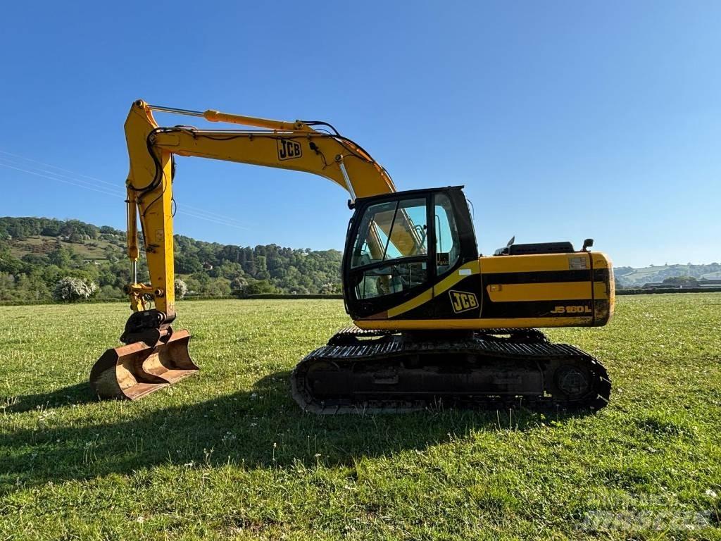 JCB JS 160 Gravemaskiner på larvebånd