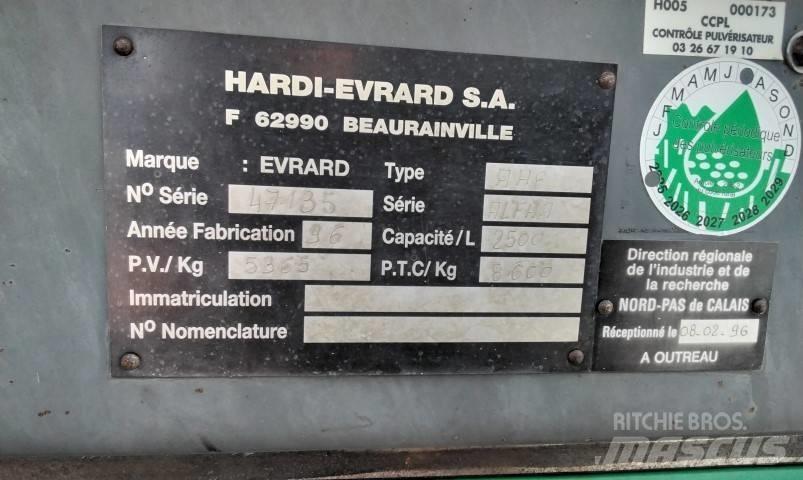 Evrard Alpha 2500 Selvkørende sprøjter