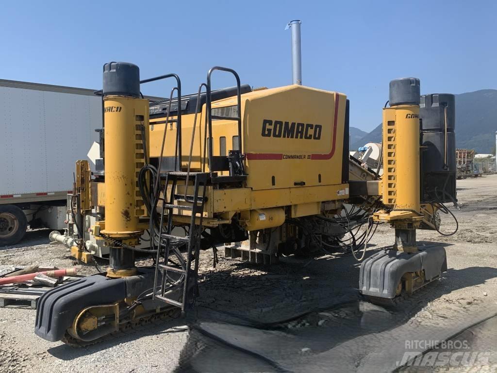 Gomaco Commander III Betonudlæggere