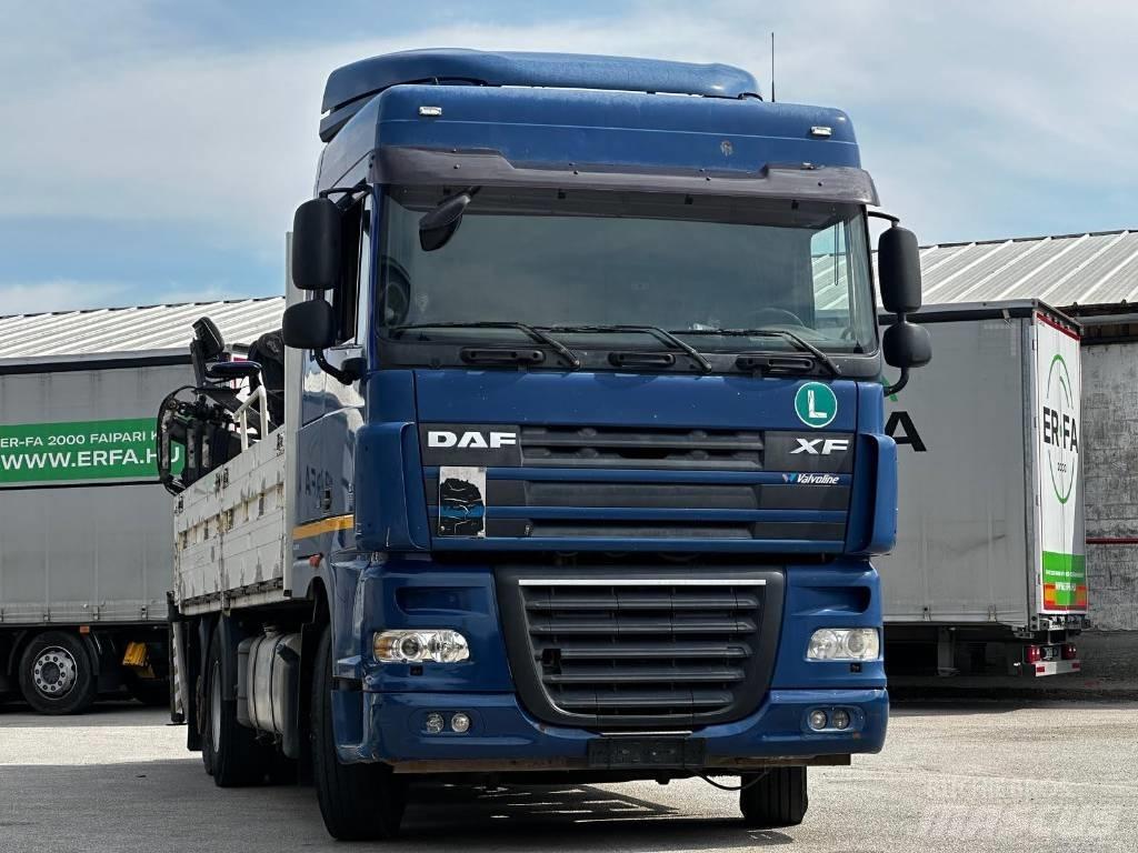 DAF XF 105.460 Lastbil med kran