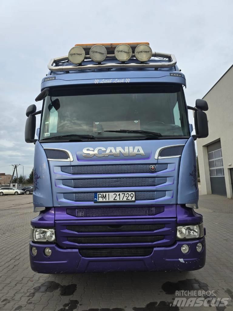 Scania R 580 Tømmertransport