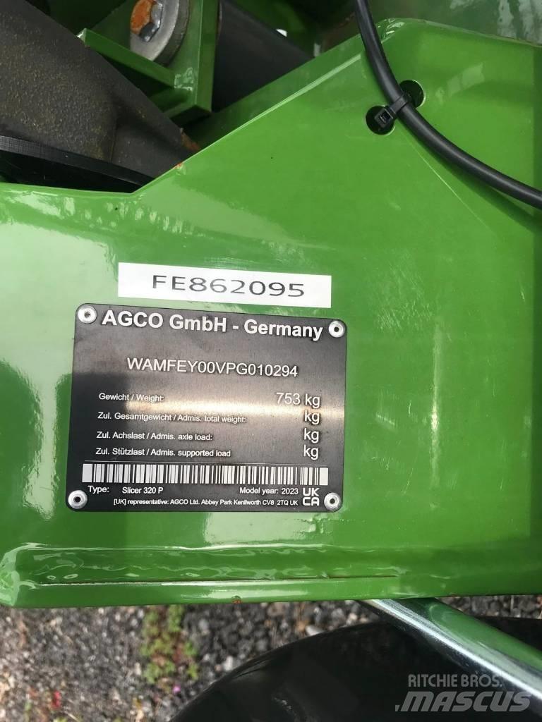 Fendt Slicer 320 P Græsslåmaskiner