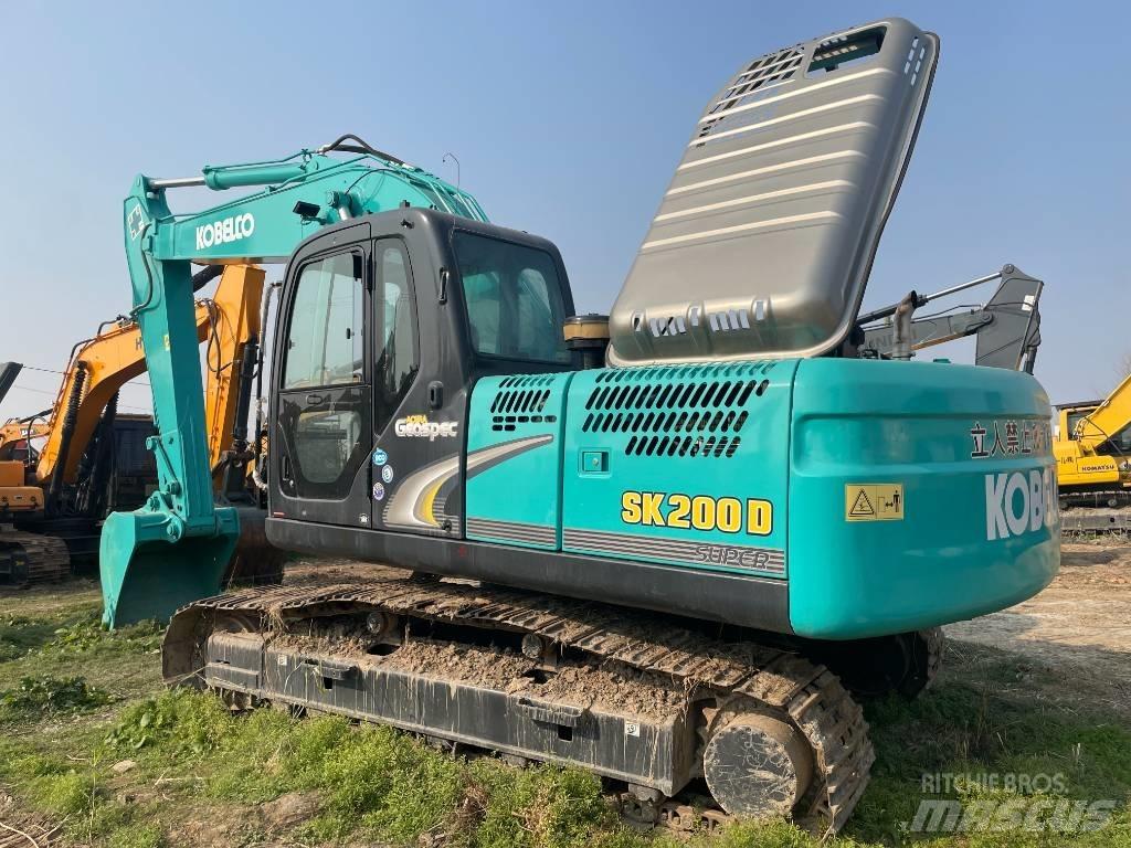 Kobelco SK 200 Gravemaskiner på larvebånd