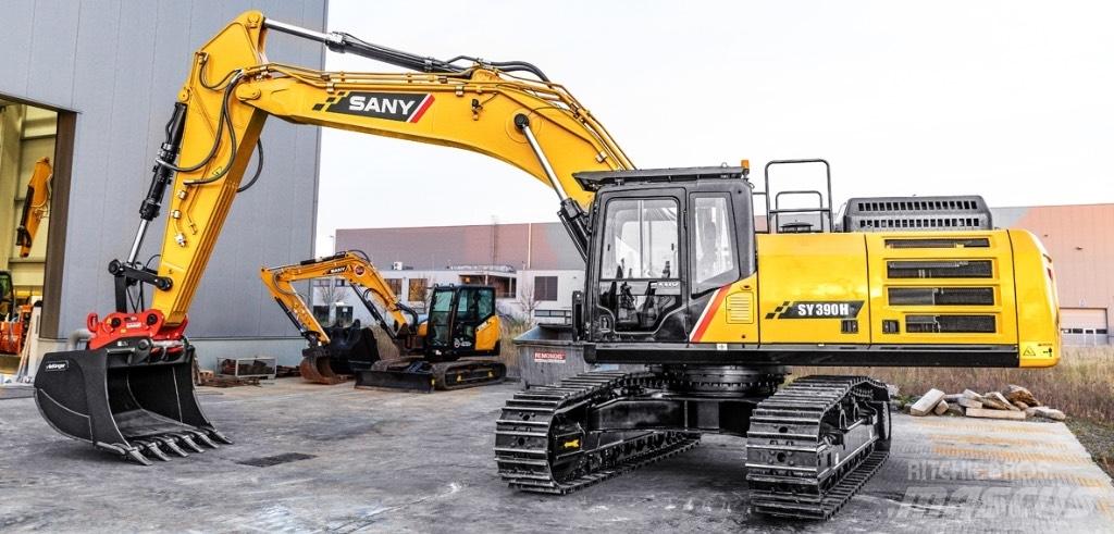 Sany SY390H Gravemaskiner på larvebånd