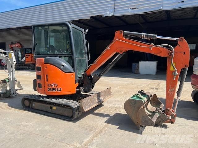 Hitachi ZX 26 Minigravemaskiner