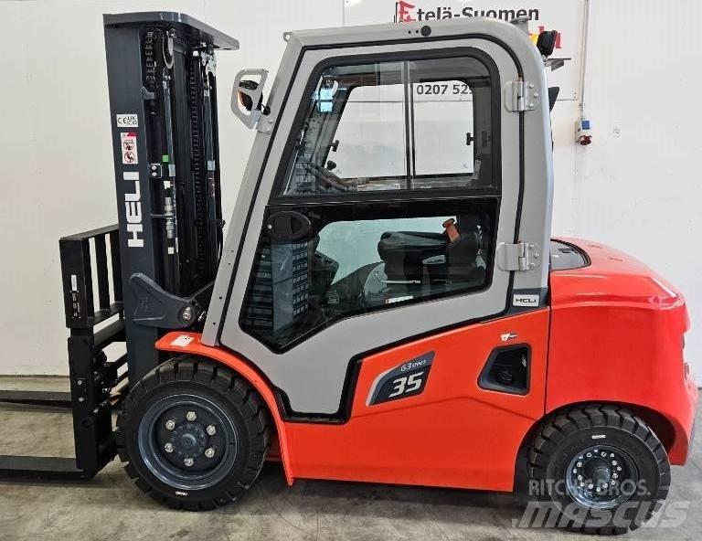 Heli CPCD 35 KU17G3 Diesel gaffeltrucks
