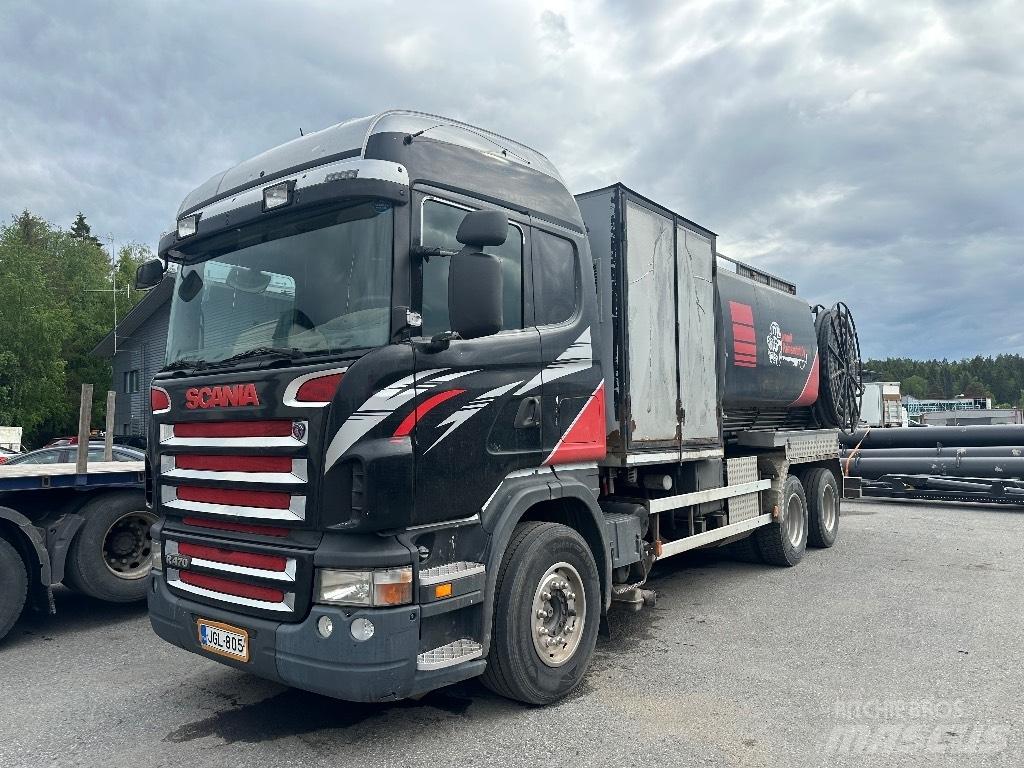 Scania R470 6x2 Slamsuger