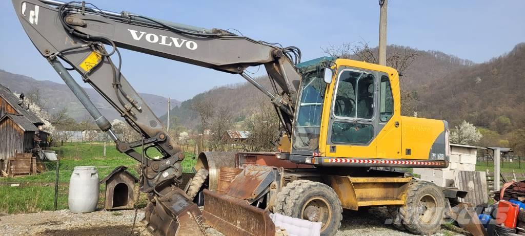 Volvo EW 160 Gravemaskiner på hjul