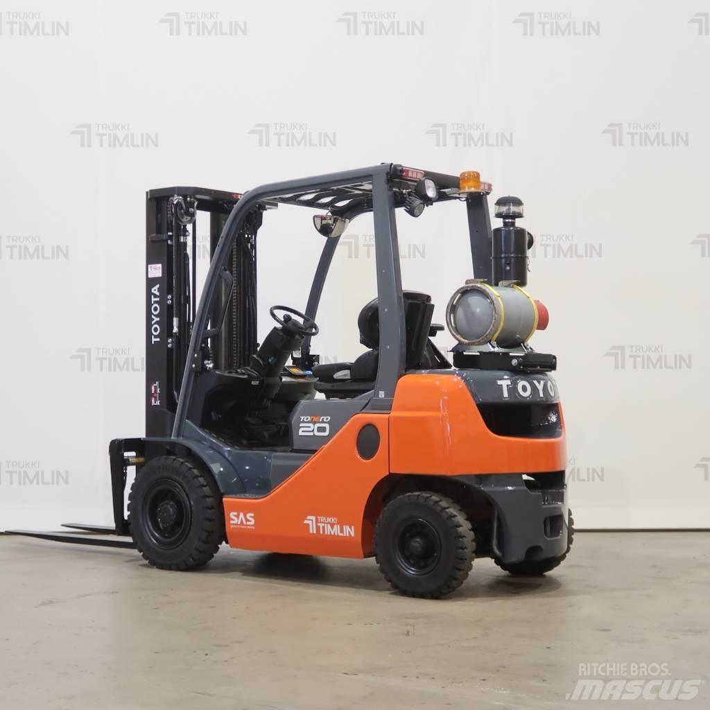 Toyota 02-8FGF20 LPG gaffeltrucks