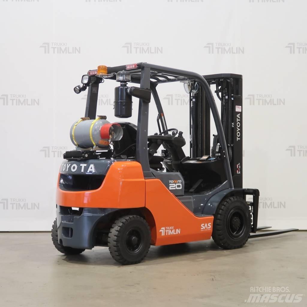 Toyota 02-8FGF20 LPG gaffeltrucks