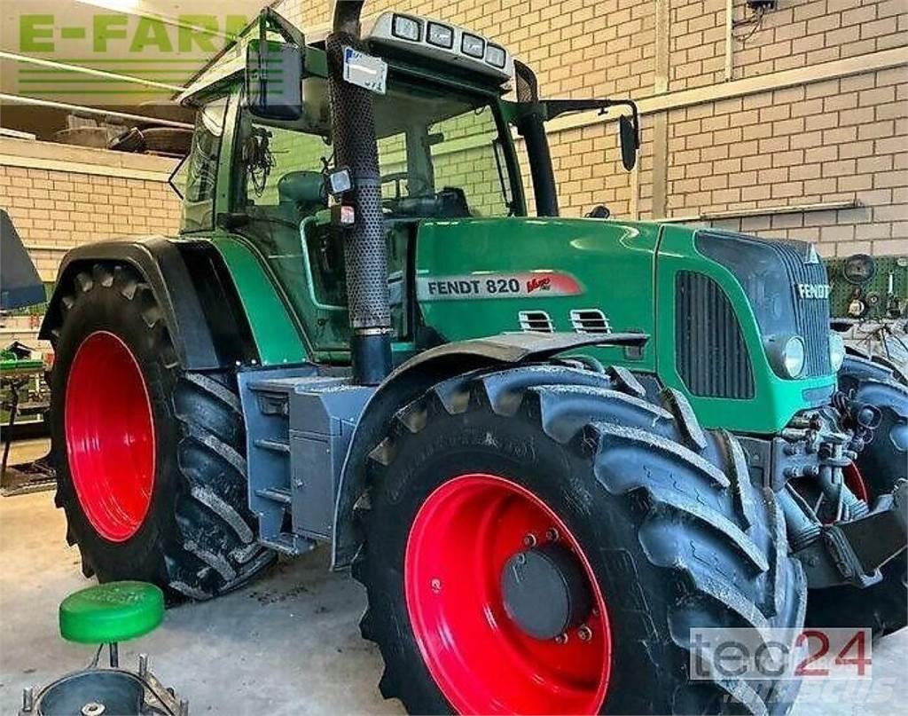 Fendt 820 tms Traktorer