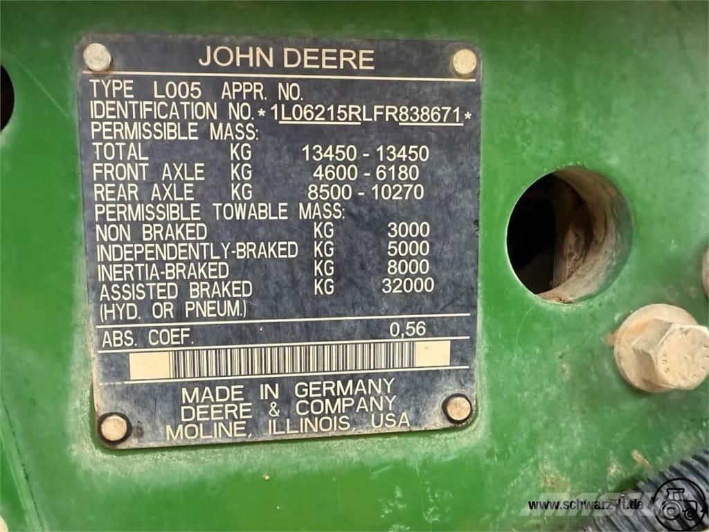 John Deere 6215R Traktorer