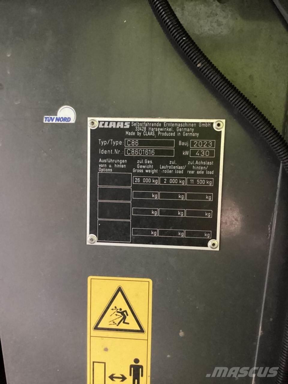 Claas 8700 TT Landbrug - Andet 