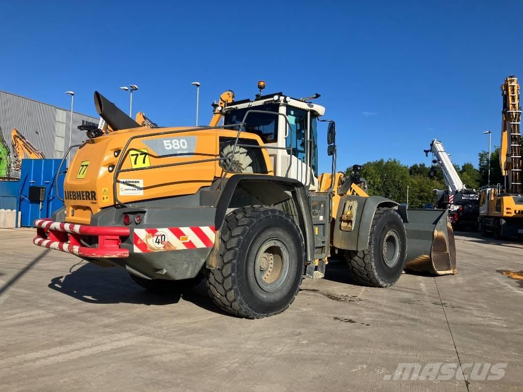 Liebherr L 580 Læssemaskiner på hjul