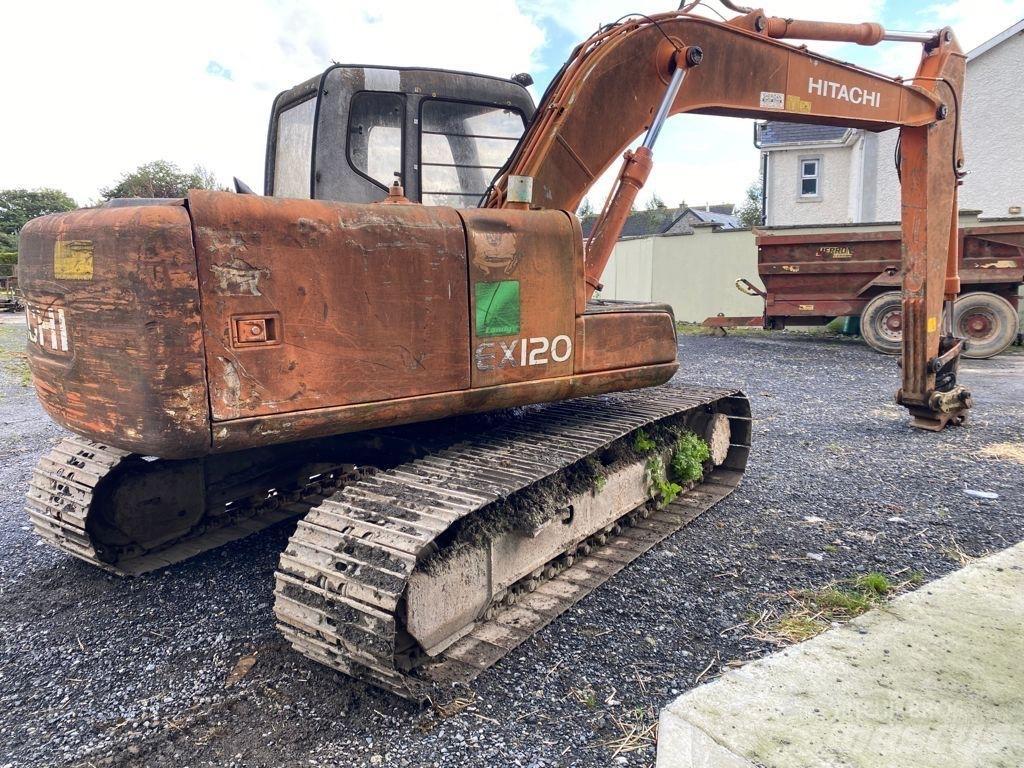Hitachi EX 120-5 Gravemaskiner på larvebånd