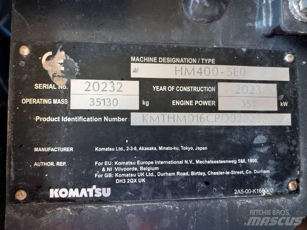 Komatsu HM400-5E0 Terrængående lastbiler