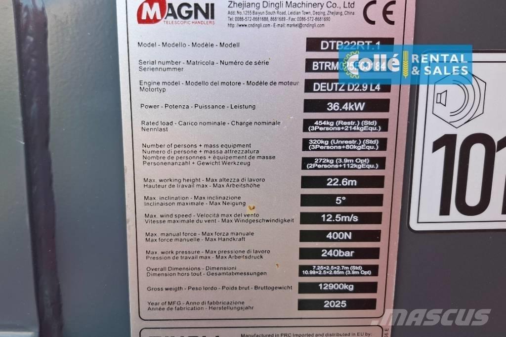 Magni DTB 22 RT | 2025 Teleskoplifte