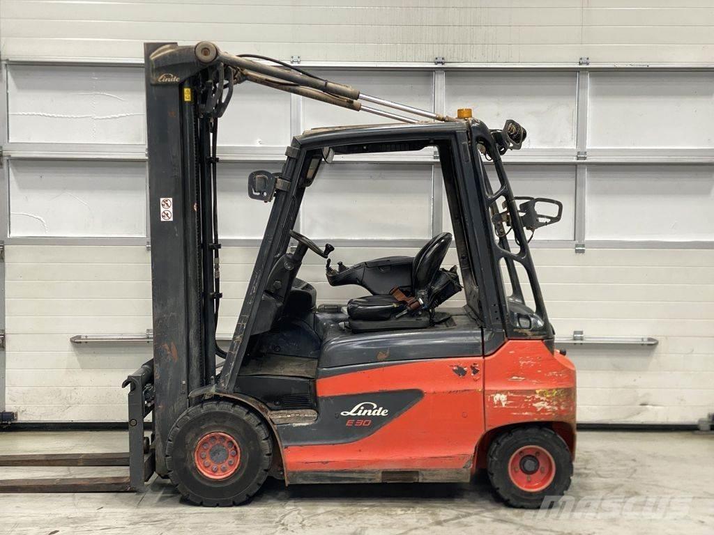 Linde E30-01 El gaffeltrucks