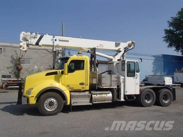 Kenworth T 880 Lastbil med kran