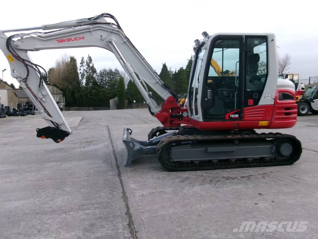 Takeuchi TB 290 Midi-gravemaskiner 7t - 12t