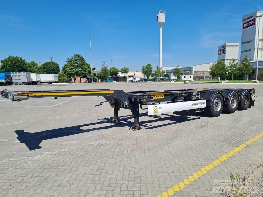 Wielton NS-3 Semi-trailer med containerramme