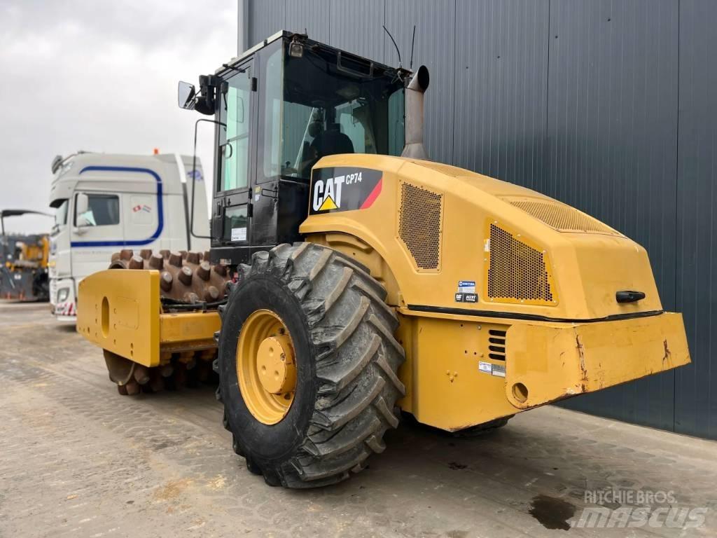 CAT CP74 Enkelt tromle