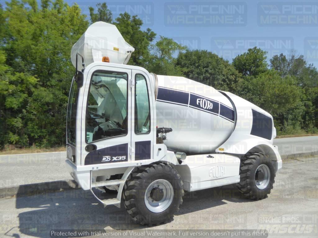 Fiori DBX35 Beton / mørtelblandere