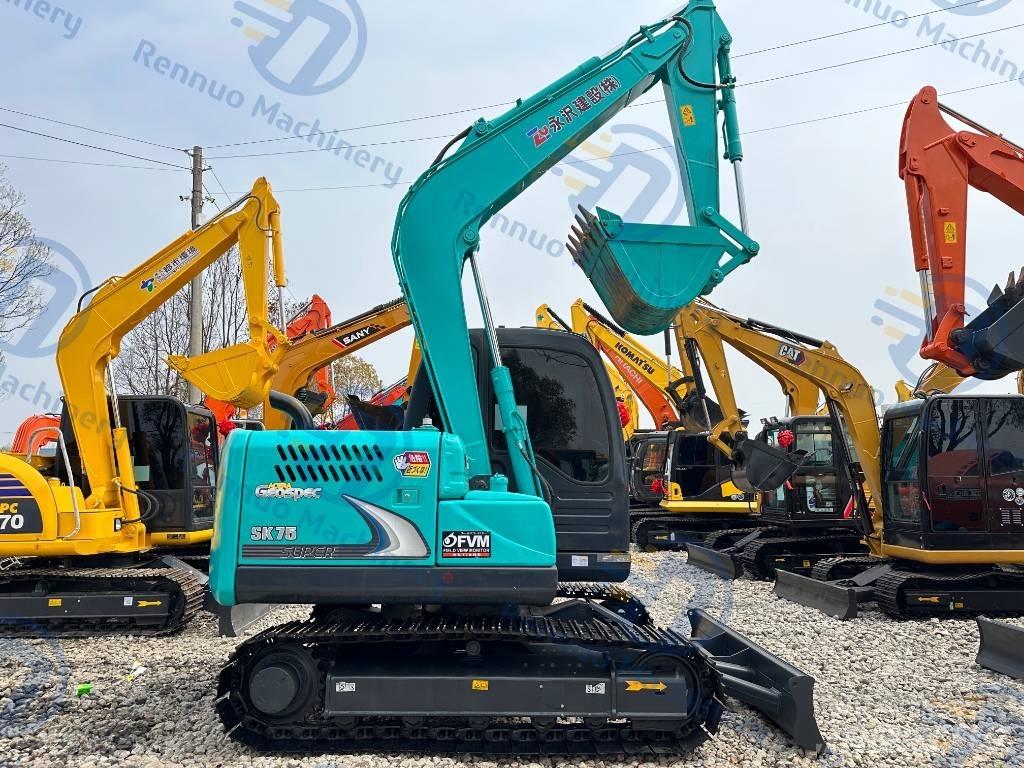 Kobelco SK75 Gravemaskiner på larvebånd