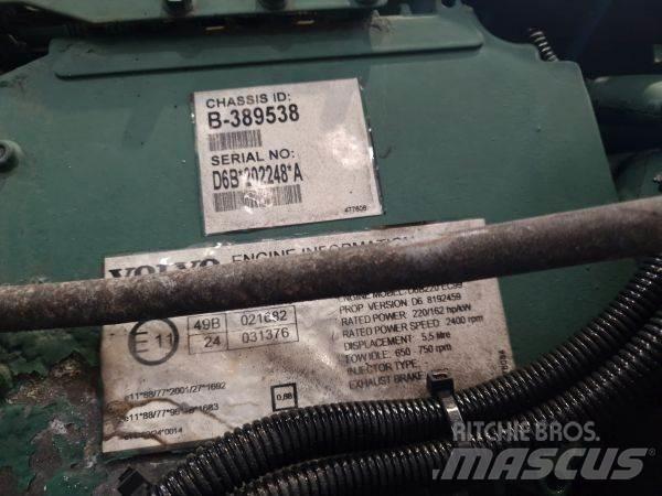 Volvo D6B220 EC09 Motorer