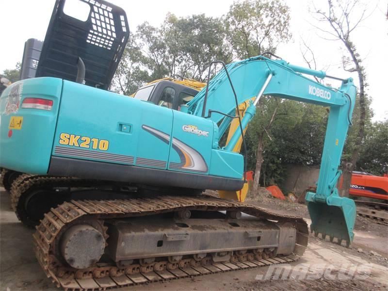 Kobelco SK 210 Gravemaskiner på larvebånd