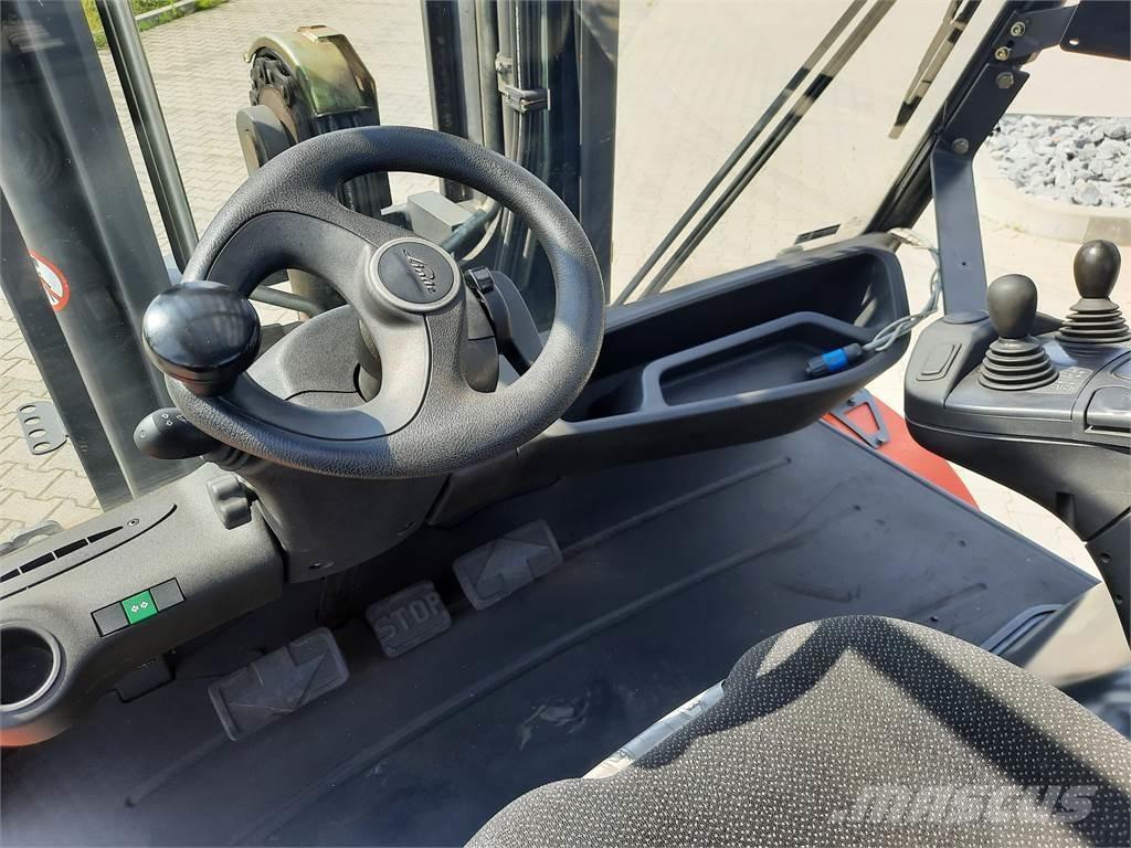 Linde H80T-900 LPG gaffeltrucks
