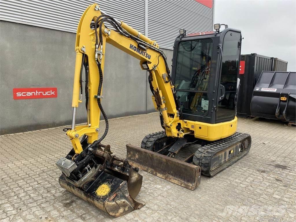 Komatsu PC26MR-5 Gravemaskiner på hjul