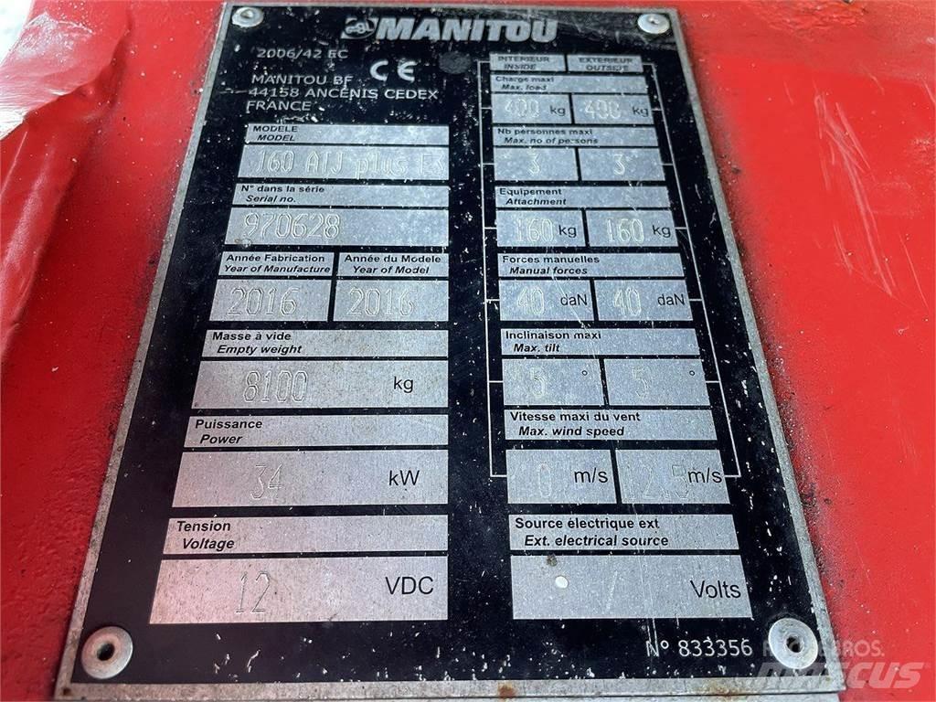 Manitou 160ATJ+ RC Bomlifte med knækarm