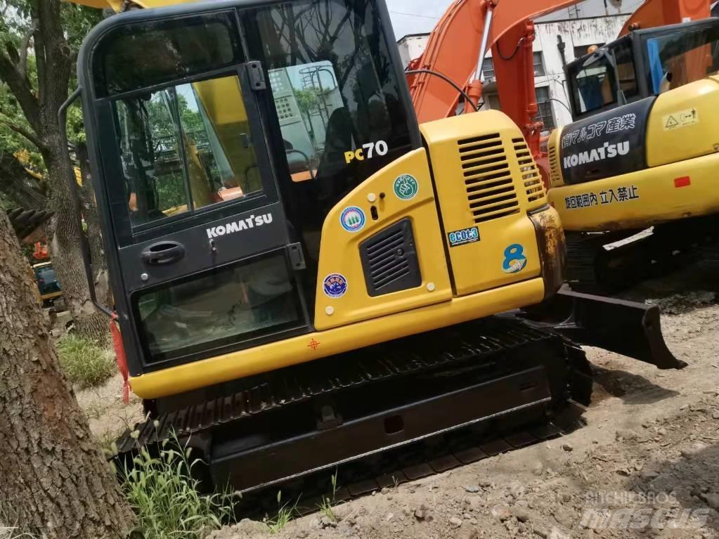 Komatsu PC 70-8 Gravemaskiner på larvebånd
