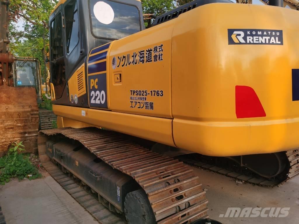 Komatsu PC 220-7 Gravemaskiner på larvebånd