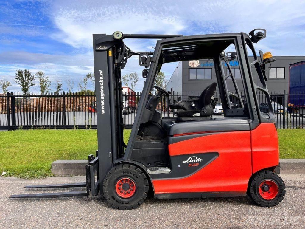 Linde E25HL-01/600 El gaffeltrucks