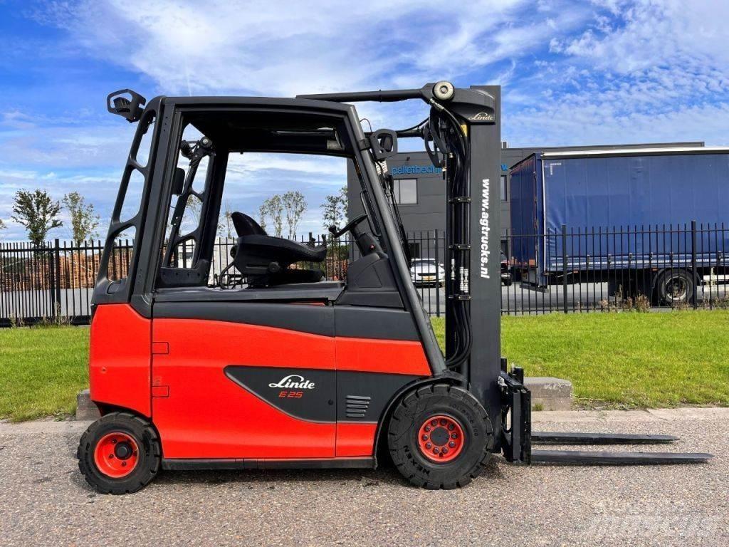 Linde E25HL-01/600 El gaffeltrucks