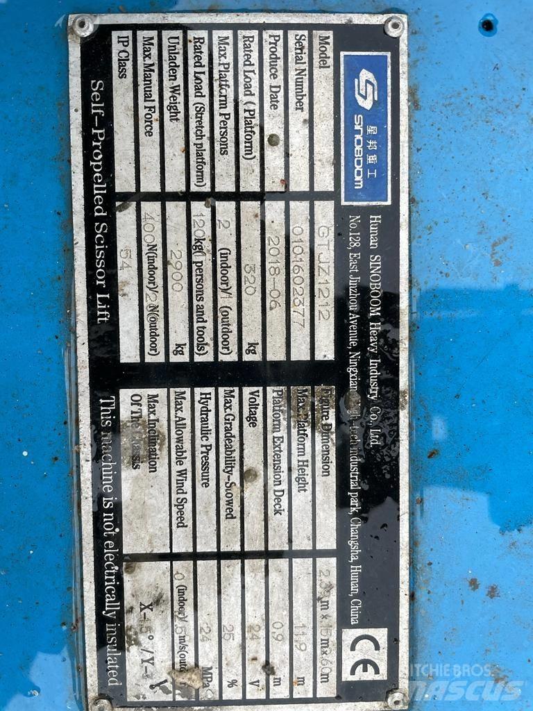 Sinoboom GTJZ 1212 Saxlifte