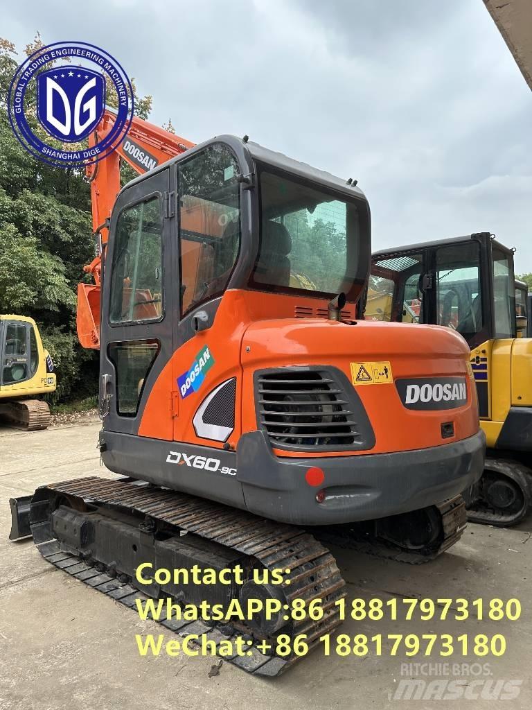 Doosan DX 60 Gravemaskiner på larvebånd