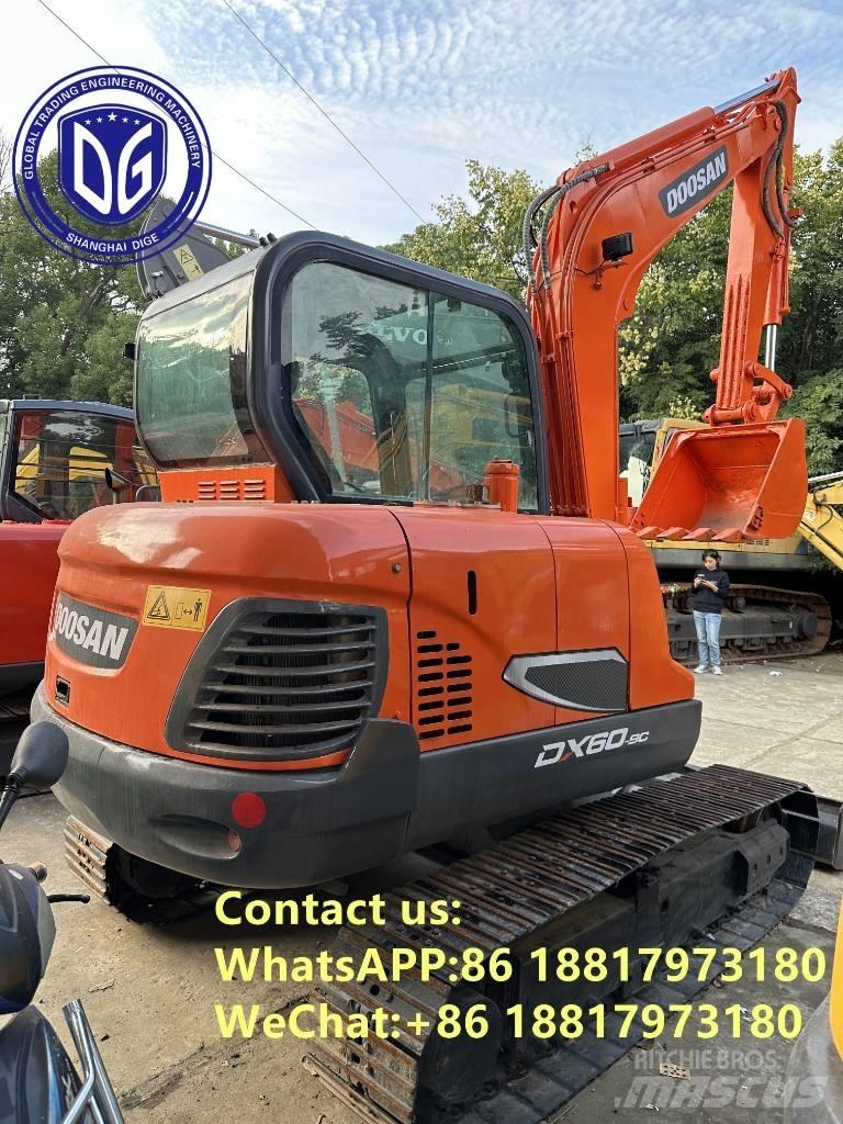 Doosan DX 60 Gravemaskiner på larvebånd