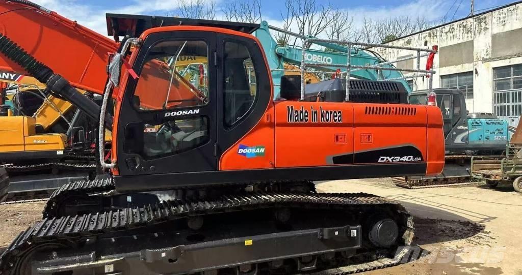 Doosan DX340 Gravemaskiner på larvebånd
