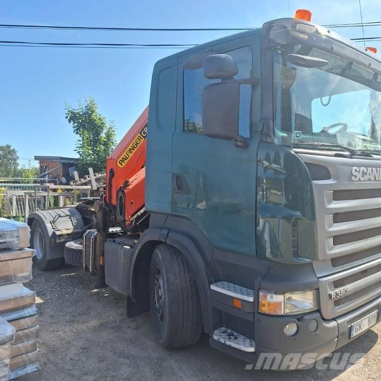 Scania R 380 Lastbil med kran