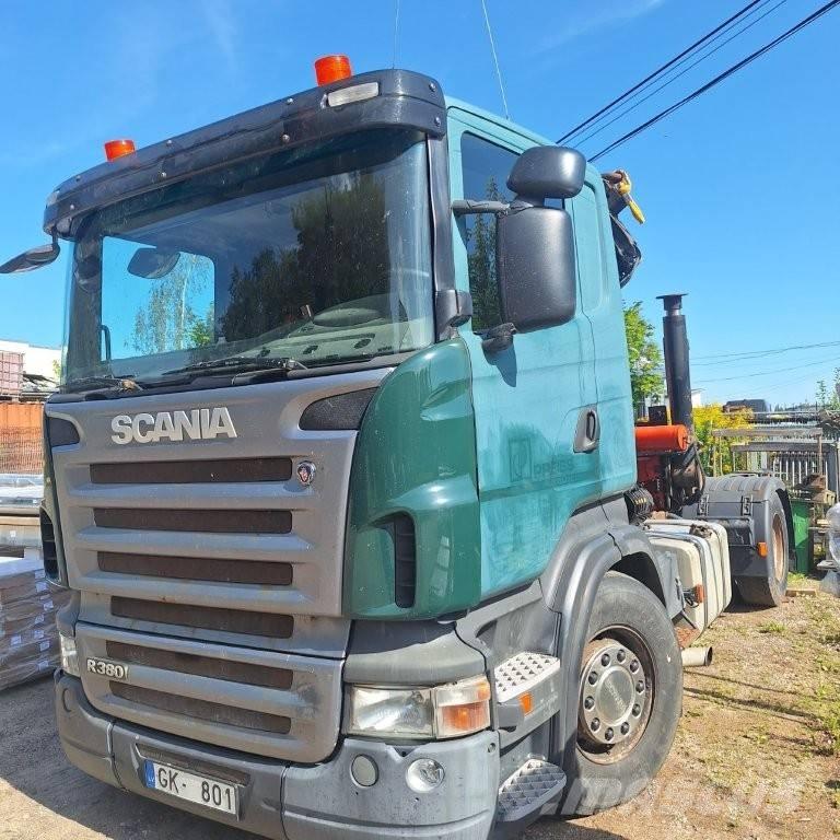 Scania R 380 Lastbil med kran