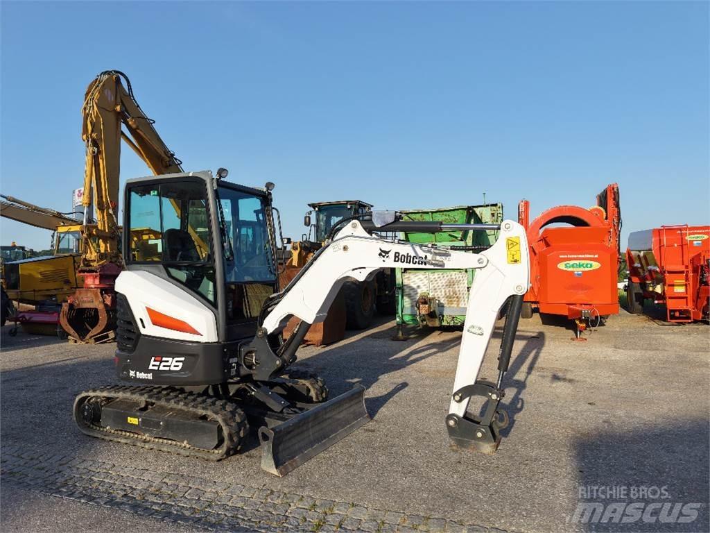 Bobcat E26 Minigravemaskiner
